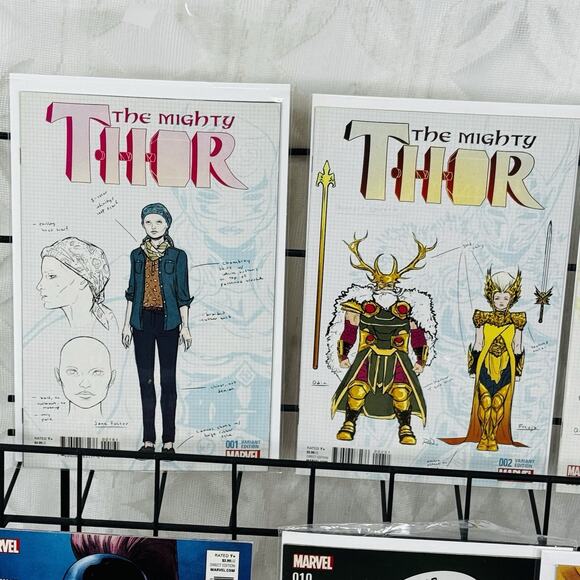 Mighty Thor 1-3 9 10 12 Lot Volume 3 Jane Foster Design Variants Mjolnir Origin - Picture 2 of 5